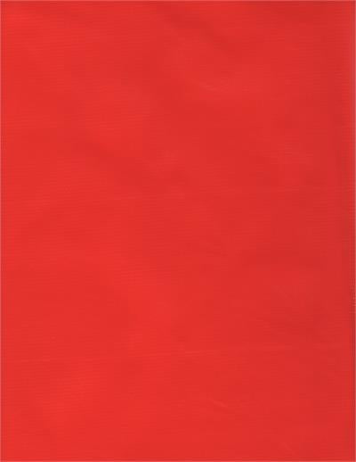 Solid Red Oilcloth Fabric Full Bolt - 12 Continuous Yards, 47.5" Wide