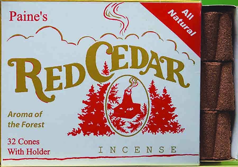 Paine's Products #20062 Red Cedar Incense Cones, 32 Piece