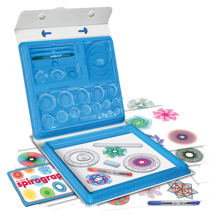 Spirograph Deluxe Set - Complete Geometric Drawing Kit with Case for Kids & Adults