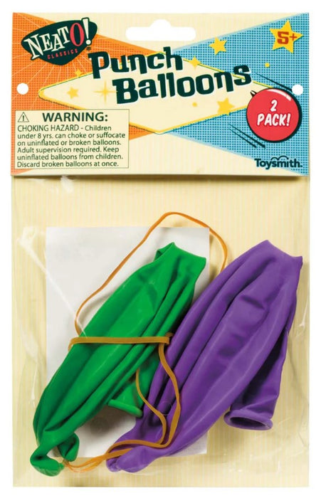 Toysmith Punch Balloons (Random Colors) #2727