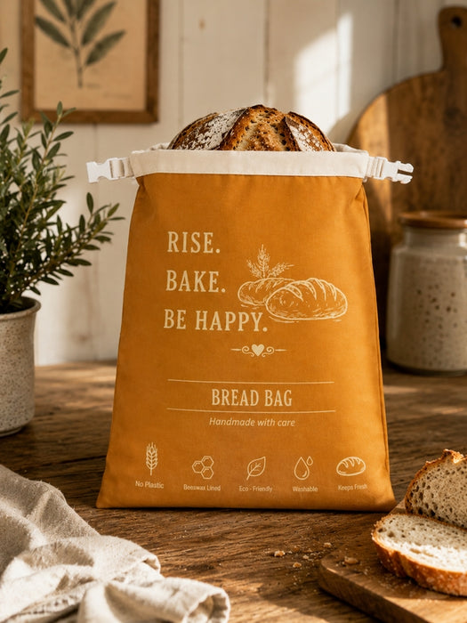Beeswax-Lined Bread Bag