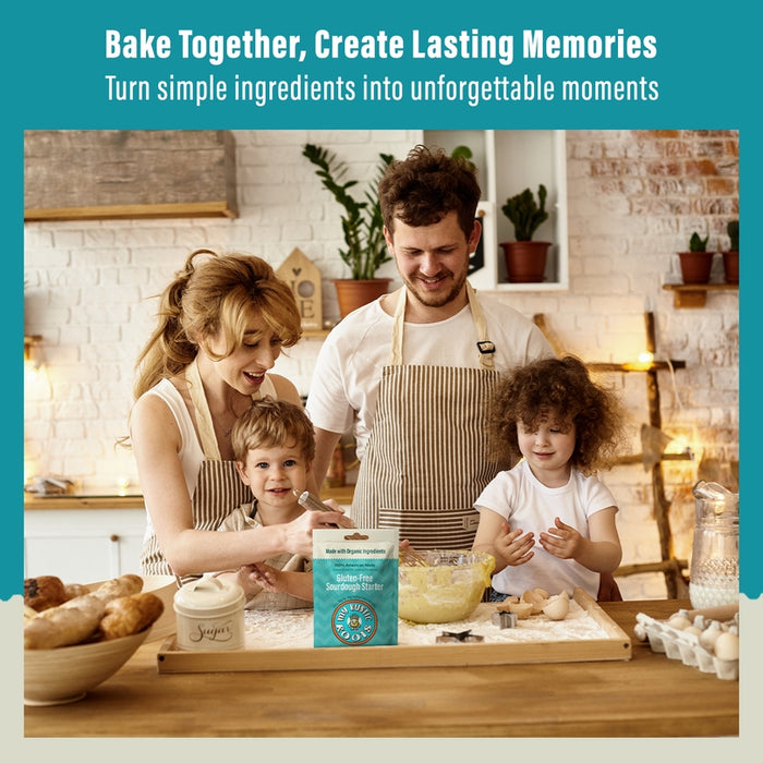 My Rustic Roots Organic Gluten-Free Sourdough Starter Culture