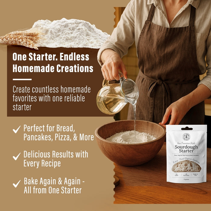 My Rustic Roots Organic Original Sourdough Starter Culture