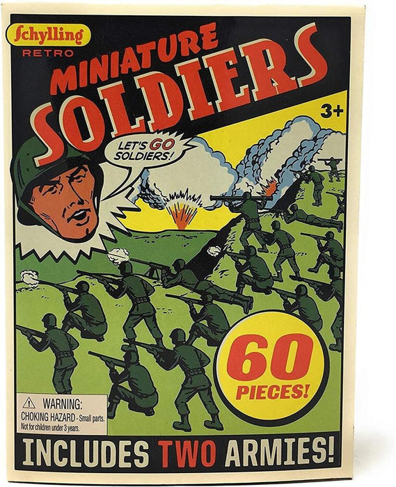 Schylling Retro Mini Soldier 60 Pack # RMSP