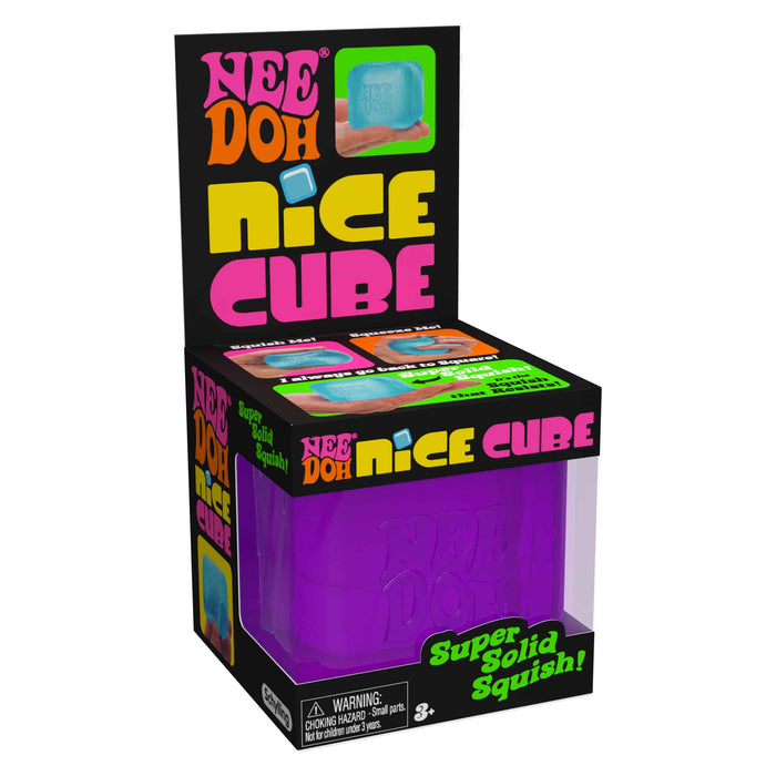 Schylling Nee Doh Nice Cube - Soft Sensory Stress Relief Fidget Toy