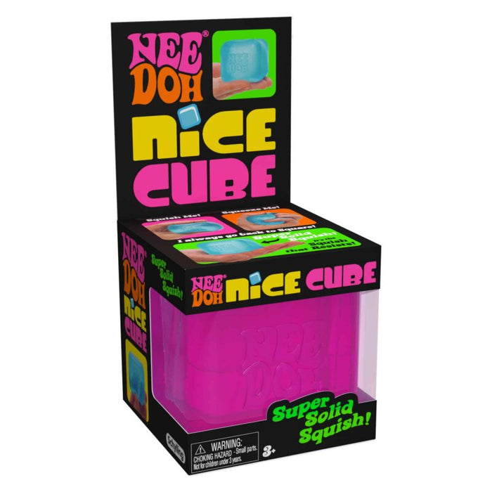 Schylling Nee Doh Nice Cube - Soft Sensory Stress Relief Fidget Toy