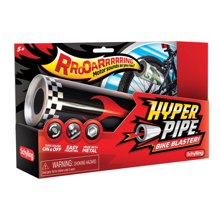 Schylling Hyper Pipe Bicycle Blaster - Bike Sound Effects Toy