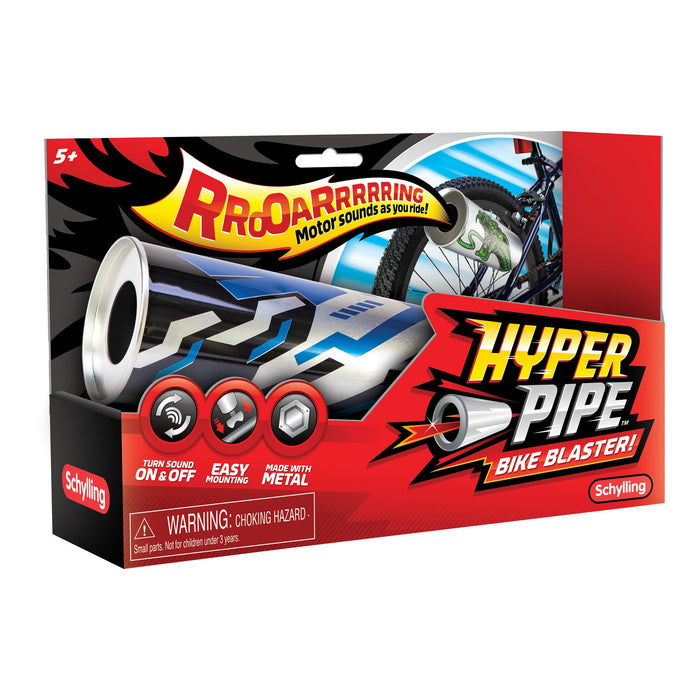 Schylling Hyper Pipe Bicycle Blaster - Bike Sound Effects Toy