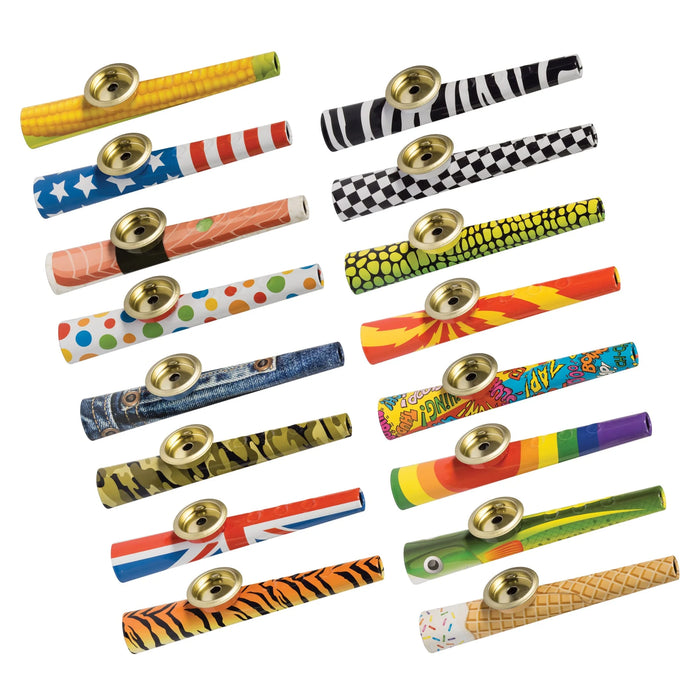 Schylling Krazy Kazoo - Collectible Tin Musical Instrument (Random Design)