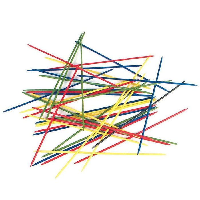 Schylling Pick-Up Sticks - Classic Wooden Box Game of Skill & Strategy
