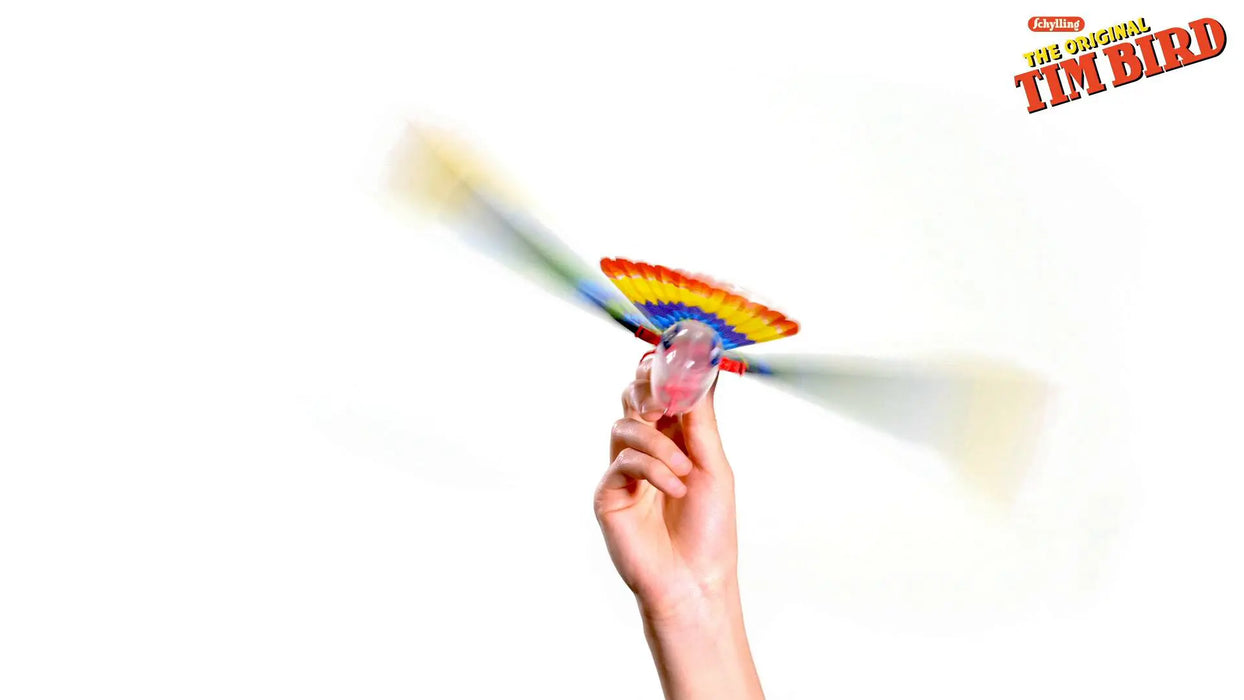 Schylling The Original Tim Bird - Wind-Up Flying Toy with Flapping Wings