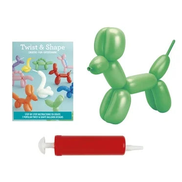 Schylling Retro Balloon Animal Modeling Kit - Complete Set with Pump & Instructions