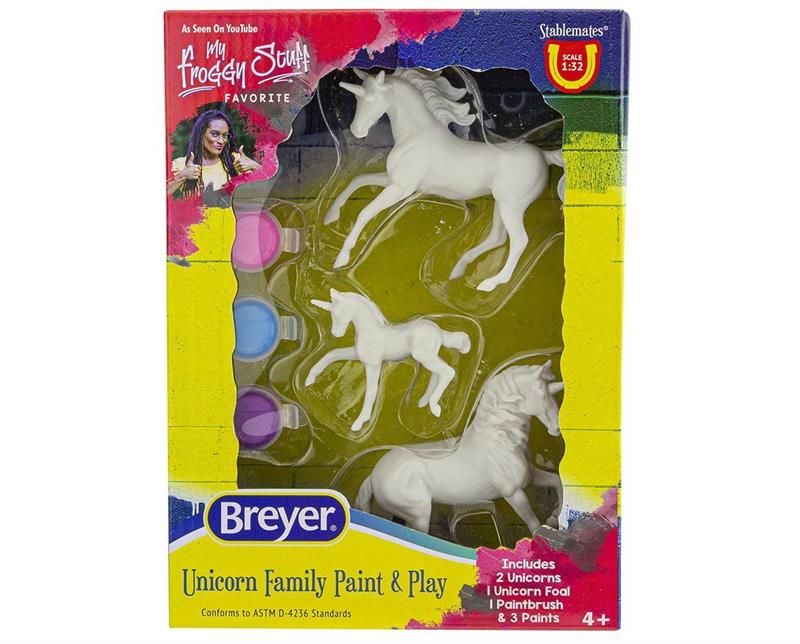 Unicorns come in many different colors, and this exciting activity set lets you decide what those colors can be. The complete set comes with everything you need to create a beautiful unicorn family