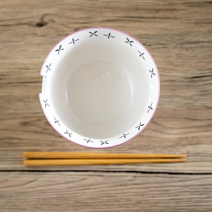 Dragonfly Donburi Bowl with Chopsticks Set, 18 oz