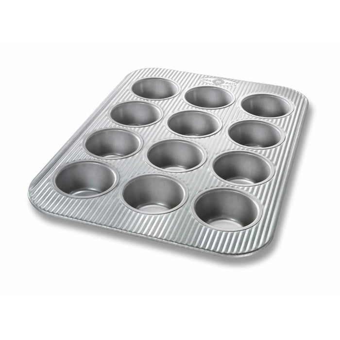USA Pan 12 Cup Non-Stick Aluminum Muffin Pan #120MF-1