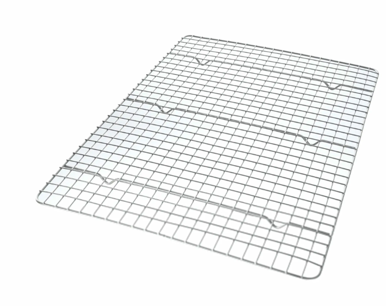 USA Pan Non-Stick Aluminum Half Sheet Pan with Baking Rack Set #1606CR-6