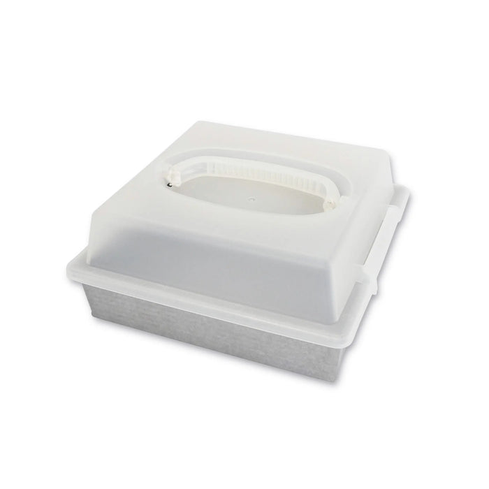 USA Pan 9" Square Non-Stick Aluminum Cake Pan with Lid #1130BWLD-ST-1