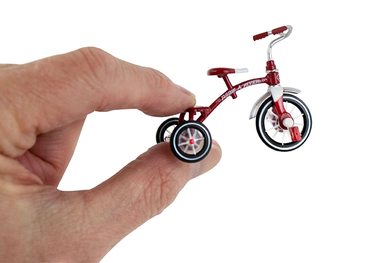 World's Smallest Radio Flyer Tricycle - Die-Cast Metal Miniature Replica