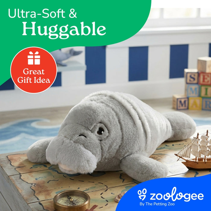 Earth Keeperz Manatee 15" Recycled Plush