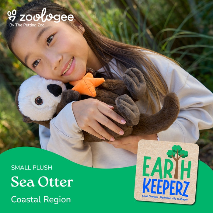Earth Keeperz Sea Otter 11" Recycled Plush