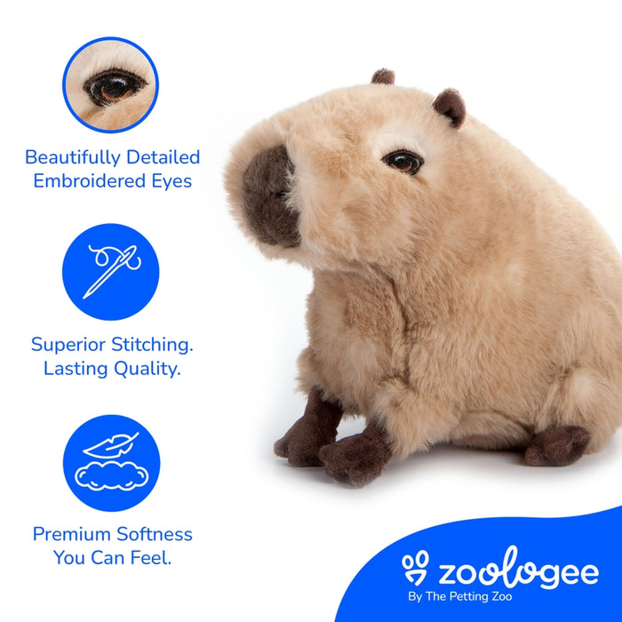 Earth Keeperz Capybara 10" Recycled Plush
