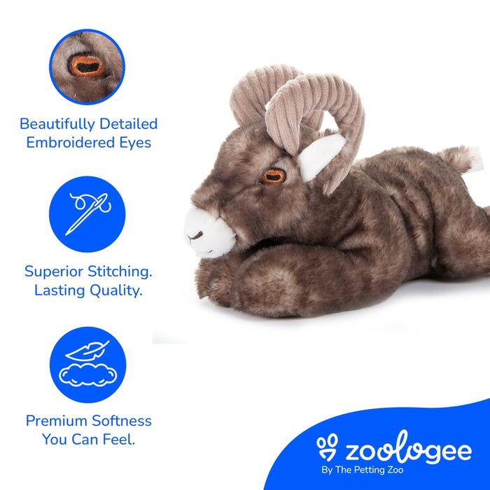 Earth Keeperz Bighorn Sheep 10" Recycled Plush