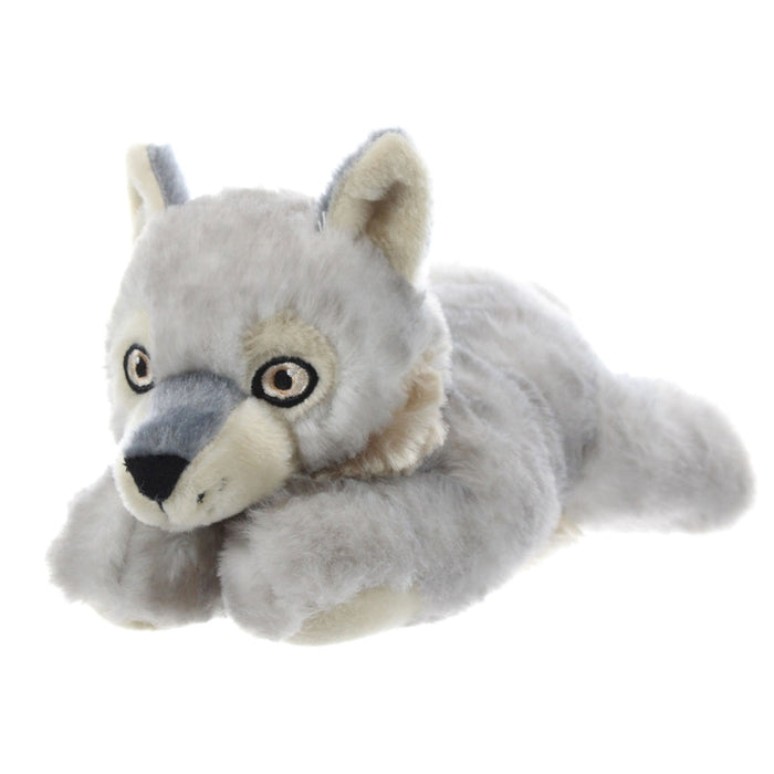 Earth Keeperz Grey Wolf 10" Recycled Plush