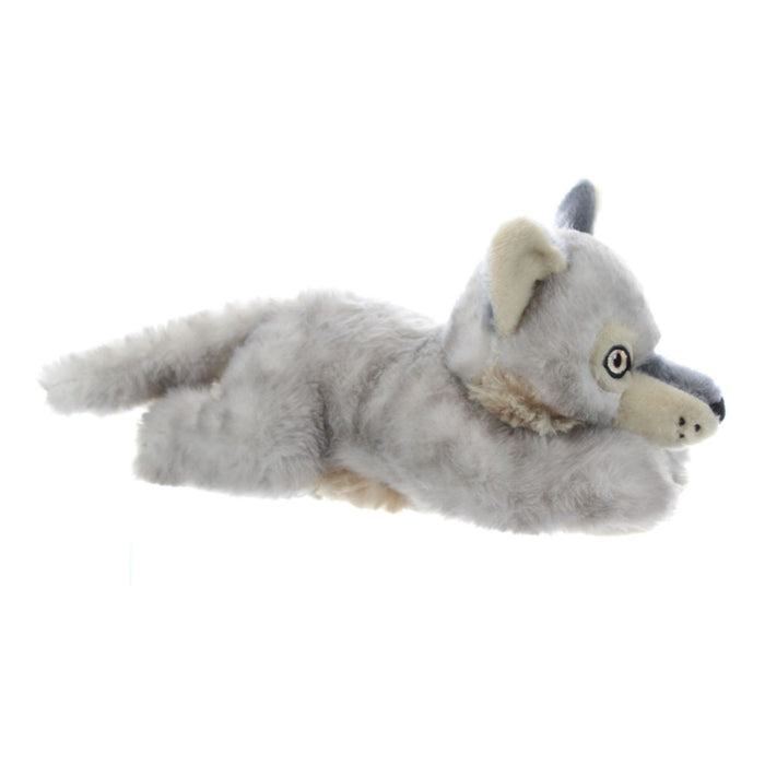 Earth Keeperz Grey Wolf 10" Recycled Plush