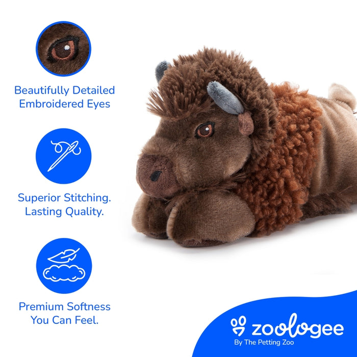 Earth Keeperz Bison 10" Recycled Plush