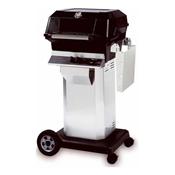 JNR4DDN MHP Natural Gas Grill on OCOL-OMN Stainless Console Cart With 8