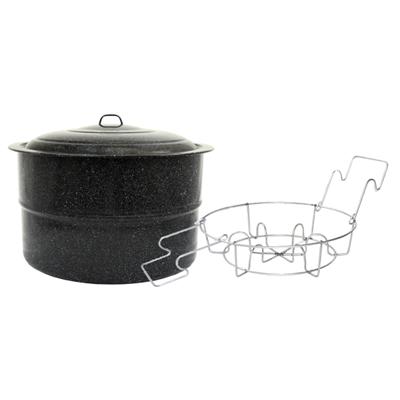 USA Made 33 quart Granite Ware Enamel Water Bath Canner USA Made 33 quart Granite Ware Enamel Water Bath Canner