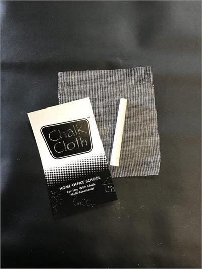 Chalkcloth is a revolutionary flexible and reusable vinyl material that can be used just as you would a chalkboard