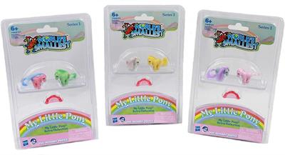 World's Smallest My Little Pony #571 Series 1- Assorted Styles My Little Pony is now available in miniature retro styles! Fans of all ages will want to collect 6 adorable versions of the original My Little Pony. World's Smallest My Little Pony collectibles comes with real hair manes and tails to comb and style. Each