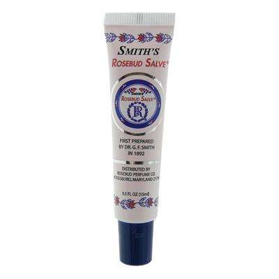 For chapped skin, blemishes, diaper rash, detergent burn. This is THE ORIGINAL and only Rosebud Salve! It moisturizes dry lips, calms and heals irritation, and soothes the sting of minor burns.