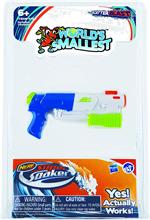 World's Smallest Super Soaker Water Gun #576 Assorted Styles, please let us choose.  The World's Smallest Super Soaker - yes, it actually works! Based on the best-selling, best performing water squirters of all time, Super Impulse proudly presents miniatu